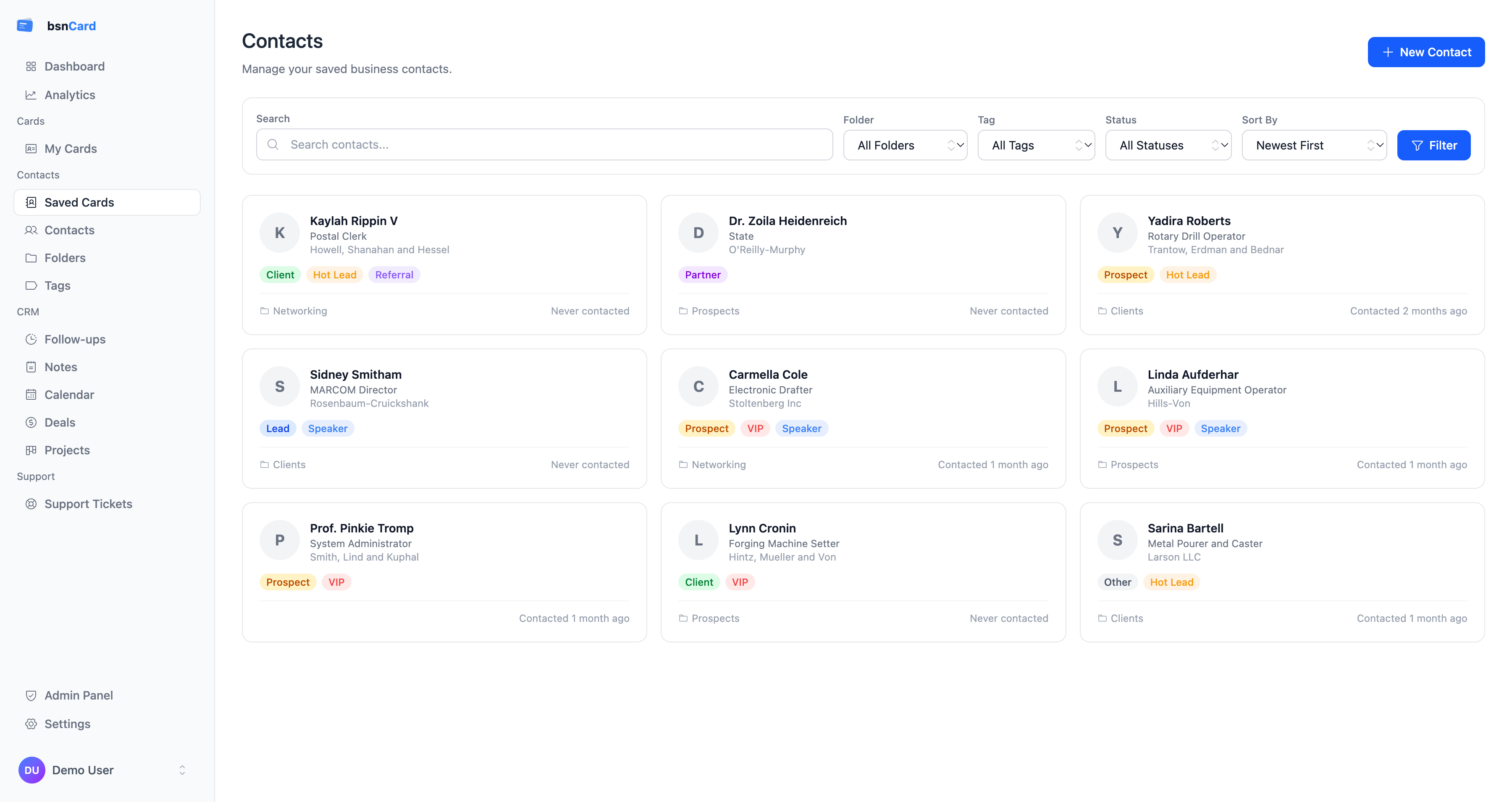 Contacts Management